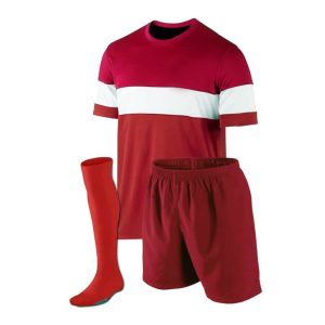 football-soccer-red-uniform-kits